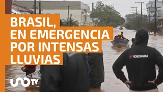 Emergencia en Brasil: impactantes imágenes de las lluvias que han dejado 56 muertos