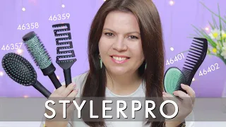 Гид по расческам и щеткам для волос StylerPRO 46402 46359 46358 46357 43401 Орифлэйм