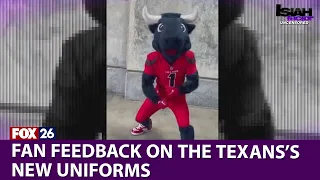 Houston Texans fans react to new uniform design