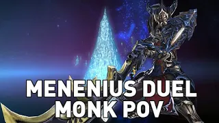 FFXIV - Zadnor Menenius Duel MNK Clear! (Head of the Snake CE)