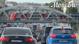 MOSCOW 🇷🇺 SUPER MEGAPOLIS 🔥👍Убитые санкциями дороги России😩Покатушки