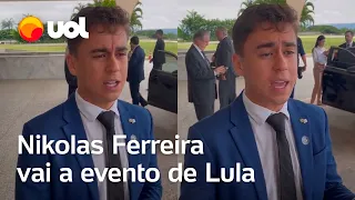 Nikolas Ferreira vai a evento de Lula após assumir Comissão da Educação: 'Meu papel é fiscalizar'