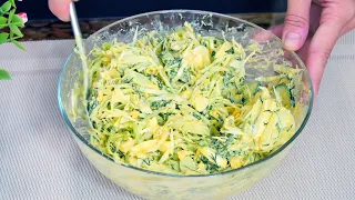 My husband's favorite dish, which he eats in a second! It doesn't stay on the table! Cabbage