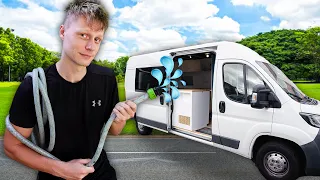 WASSER MARSCH! Camper Wassersystem für Anfänger - DIY Camper Ausbau mit Dusche und Küche (Teil #1)