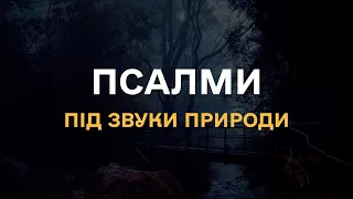 Псалми під звуки природу, для релаксу, відпочинку та відновлення, українською мовою