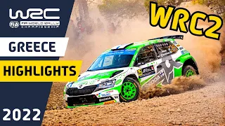 WRC2 Rally Highlights : Friday | WRC EKO Acropolis Rally Greece 2022
