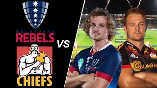 REBELS vs CHIEFS Lineups (Super Rugby Pacific 2022 Round 13)