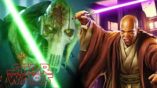 Why Mace Windu was TERRIFIED of General Grievous & REFUSED to Duel Him - Star wars