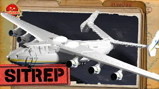 An-225 Mriya Custom LEGO Build! Project Ukraine Update!