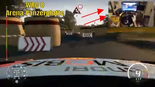 WRC 8 - Arena Panzerplatte | Onboard + TV Replay