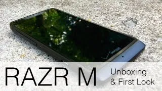Droid RAZR M Unboxing and First Look
