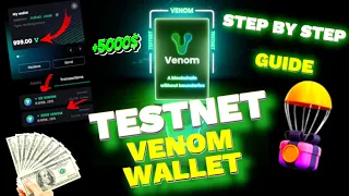 Venom Blockchain Testnet GUIDE | Venom Wallet tutorial | how to claim Venom Token & Venom NFT