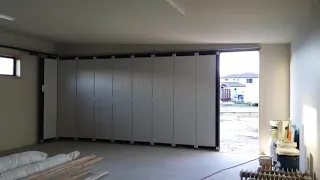 Automatic Sectional Side sliding garage door