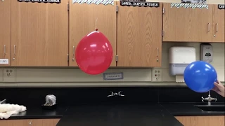 Static Electricity - Two charged balloons