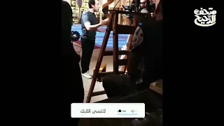 حصريا من داخل لوكيشن تصوير متحف الدحيح وكواليس التصوير