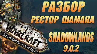 Разбор PVE шамана (Исцеление) Shadowlands 9.0.2.