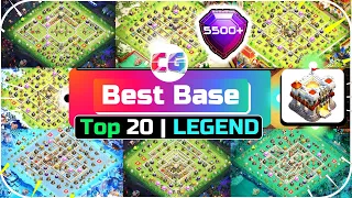 TOP 20 TH11 LEGEND TROPHY PUSH BASE DESIGN + WITH LINK|2023|CLASH OF CLANS