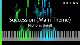 Succession Main Theme (HBO Series) - Piano Tutorial + Sheet Music