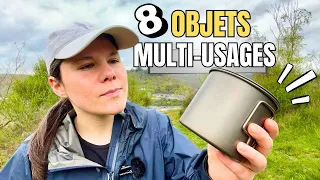 8 objets MULTI-USAGES en RANDONNÉE (Réduire le poids de son sac à dos)