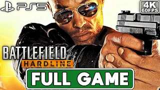 BATTLEFIELD HARDLINE Gameplay Walkthrough FULL GAME [PS5 4K 60FPS] - No Commentary