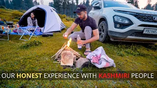 WILD CAMPING with KASHMIRI people⎜YOUSMARG⎜camping in kashmir⎜seek with sagar⎜