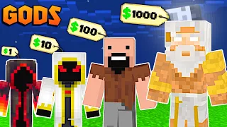 Minecraft, But I Can Buy EPIC GOD POWERS