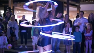LED Hula Hoop Street Performance