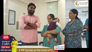 Discover Hope: Mrs. Sinsha & Mr. Akhil's IVF Success Story at CONCEIVE IVF