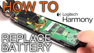 How to Replace Battery in Harmony Remote Remote Touch / Ultimate / Elite
