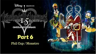 Kingdom Hearts HD 1.5  -100% Playthrough - Part 6 - Phil Cup / Monstro