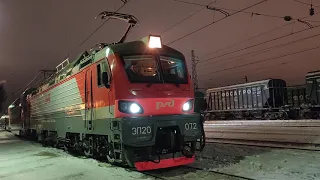 ЭП 20-072 с поездом №99 Апатиты-Москва.