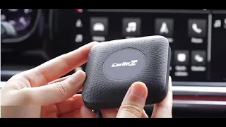 Carlinkit 2024 CarPlay TV Box Android Auto Wireless Carplay Review Aliexpress