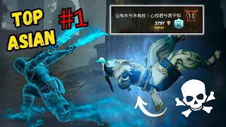 *Intense Match* with Top #1 Pro Asian player in the Leaderboard 🏆 || Shadow Fight 4 Arena