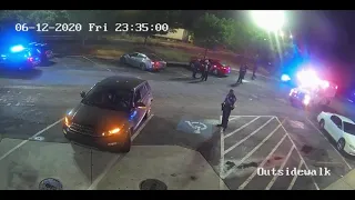 Rayshard Brooks Atlanta Wendy's shooting surveillance video