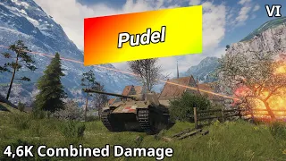 Pudel (4,6K Combined Damage) | World of Tanks