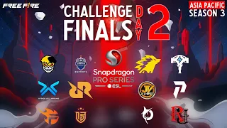 [HIGHLIGHT] AP Free Fire Snapdragon Pro Series SS3 : Mobile Challenge Finals Day 2