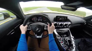 Mercedes AMG GT 462HP POV test drive GoPro