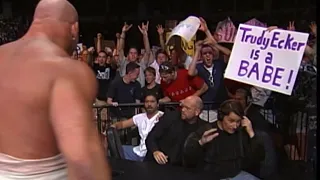 Goldberg Is Called Out By Russo WCW Nitro 14th August 2000