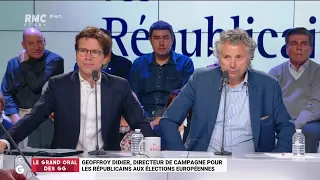 Les "Grandes Gueules" de RMC: Geoffroy Didier était l'invité du "Grand Oral" (partie 2)