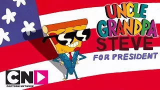 Uncle Grandpa | PS for president | Cartoon Network Africa