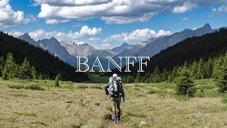 BACKCOUNTRY PIZZA! BIG PASSES & BEAUTIFUL BANFF | Backpacking BANFF A 7 DAY TRIP | CANADIAN ROCKIES