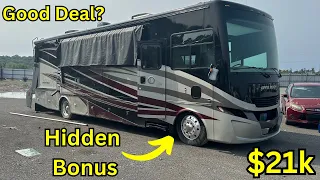 Our Buddy Won a Wrecked Tifton RV Did He Get a Good Deal?