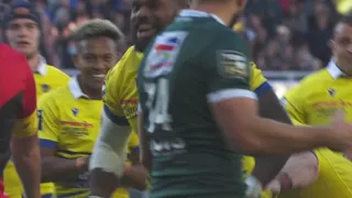 TOP 14 - Essai de Alivereti RAKA (ASM) - ASM Clermont - Section Paloise - J08 - Saison 2021/2022