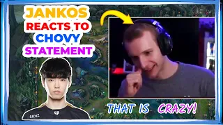 G2 Jankos Reacts to CHOVY Statement About Worlds in NA 👀