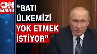 Putin Rusya'da "kısmi seferberlik" ilan etti! "Amacımız Donbas'ı özgürleştirmek"