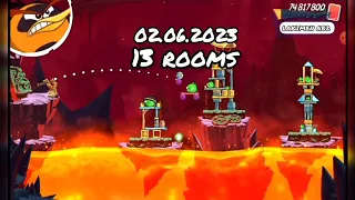 angry birds 2 clan battle 02.06.2023 (13 rooms)