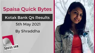 Kotak Bank | Q4 Results | Earning Results | 5paisa Quick Bytes | 05th May 2021
