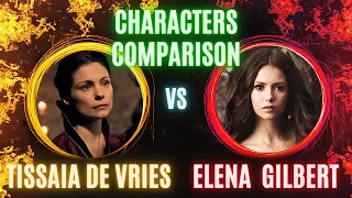 Character Comparison: Tissaia De Vries against Elena Gilbert [The Witcher vs The Vampire Diaries] 🔮