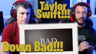 Taylor Swift - Down Bad (Official Lyric Video) REACTION!!!