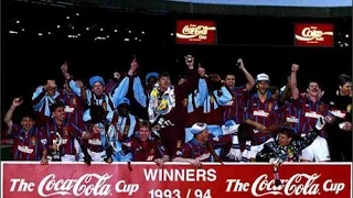 Aston Villa 3 Manchester Utd 1 - Coca Cola Cup Final - 27th March 1994